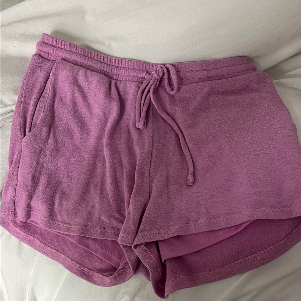 Women's Pink Casual Shorts
